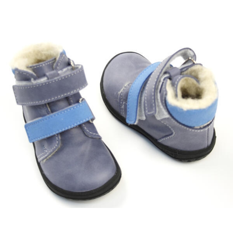 JONAP B4 MV ZIMNÍ KOŽENÉ MAZANINA MODRÁ, NOVINKA 10/2023