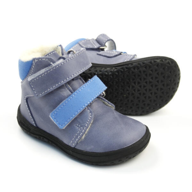 JONAP B4 MV ZIMNÍ KOŽENÉ MAZANINA MODRÁ, NOVINKA 10/2023