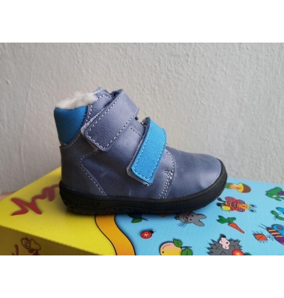 JONAP B4 MV ZIMNÍ KOŽENÉ MAZANINA MODRÁ, NOVINKA 10/2023