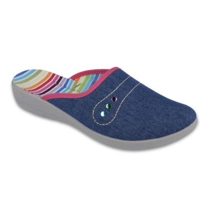 JULA ZŠ, tm. modrá, 3 cvočky, 552D009 vel. 35