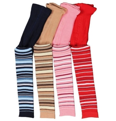 Kamaše 51111 DOTEX pruh, 110-116  BÉŽOVÁ