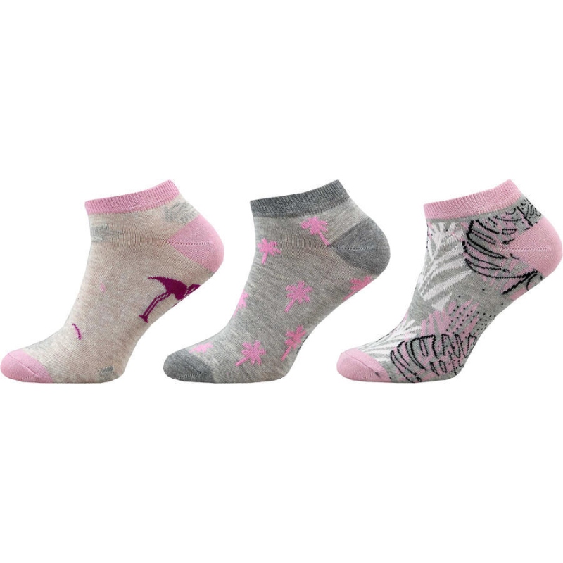 KM02 - kotníkové ponožky MULTIPACK, 23-25 (35-38)