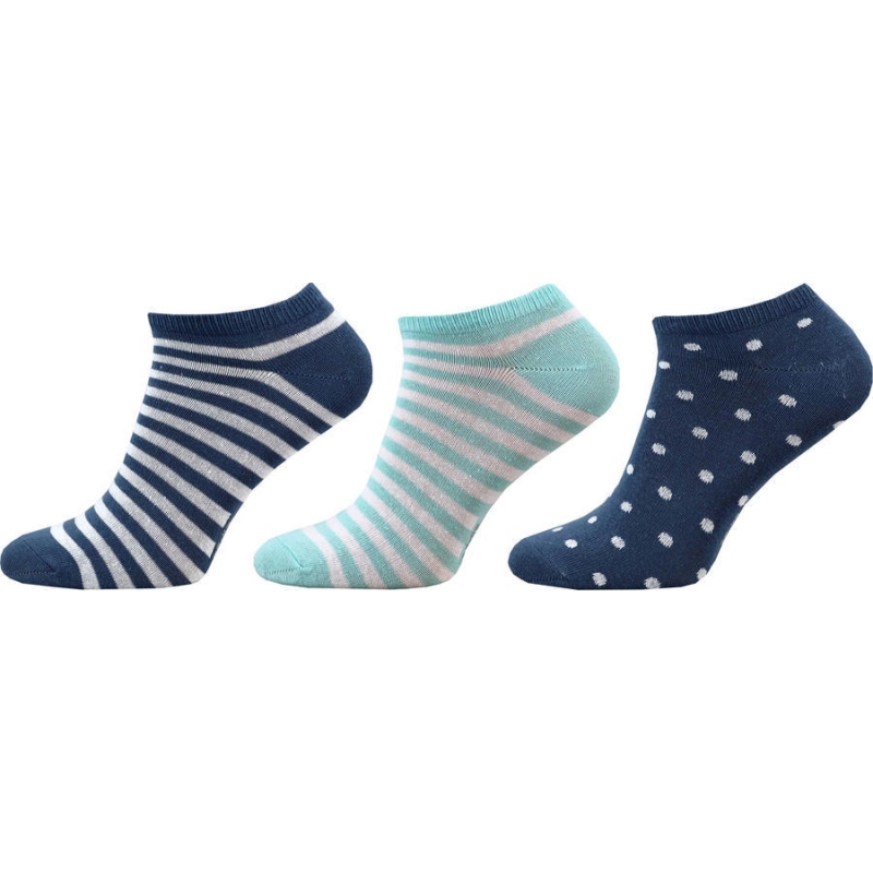 KM05 - kotníkové ponožky MULTIPACK, 23-25 (35-38)