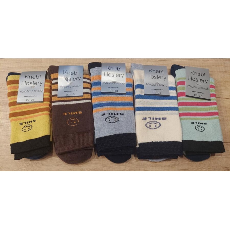 KNEBL HOSIERY-SMILE celofroté dámské ponožky