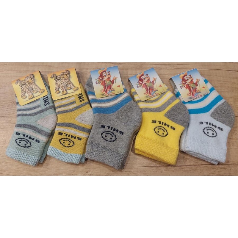 KNEBL HOSIERY-SMILE celofroté dětské ponožky