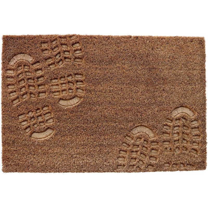 KOKOSOVÁ ROHOŽKA, 40 x 60 cm, vzor 6 - STOPY