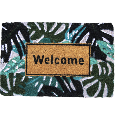 KOKOSOVÁ ROHOŽKA, 40 x 60 cm, vzor 7 - WELCOME