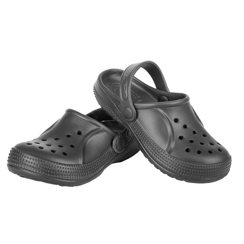 KOLMAX 055 ČERNÁ - dětské pantofle EVA