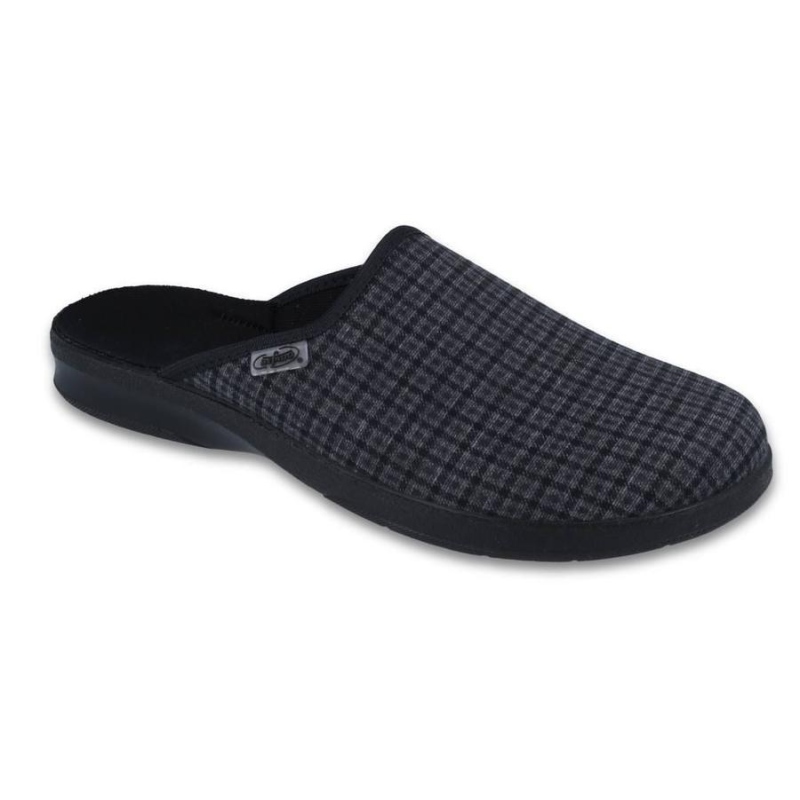 LEON ZŠ 548M012 39,  šedá, čtverečky