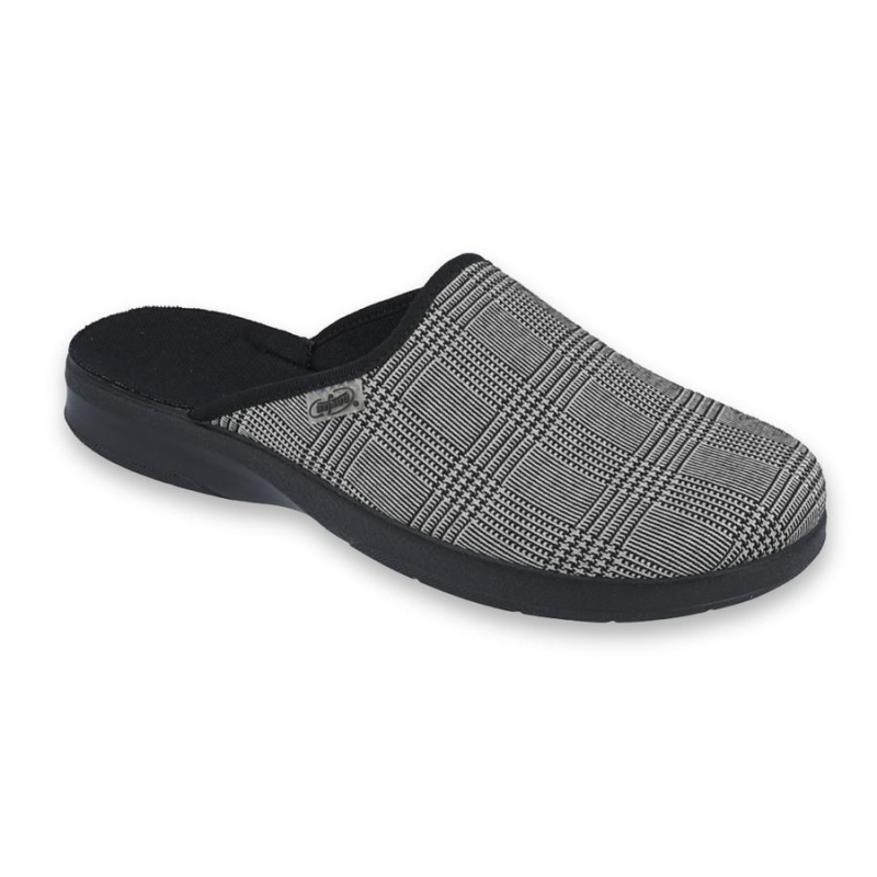 LEON ZŠ 548M021 39, sv.šedá, káro