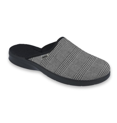 LEON ZŠ 548M021 39, sv.šedá, káro