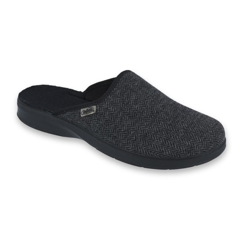 LEON ZŠ 548M022 41, černá, rybí kost