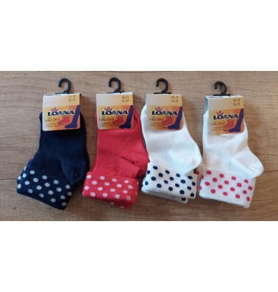 LOANA-50029 kojenecké ponožky
