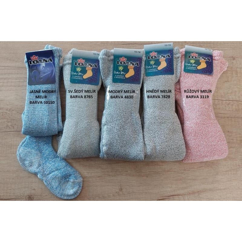 LOANA-50150 dětské punčocháče