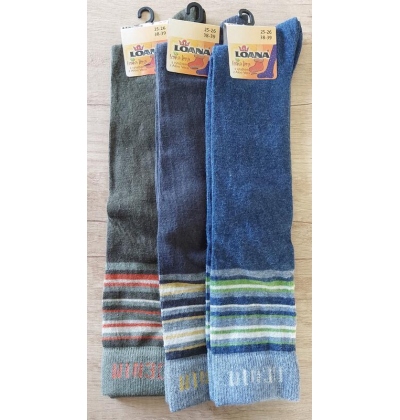 LOANA-50212 PODKOLENKY DENIM