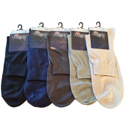 LOANA-51302 MIREK hladké ponožky