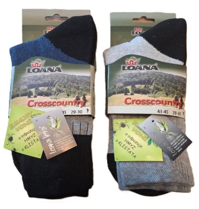 LOANA-52352 trekové s vůní proti klíšťatům