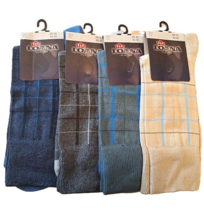 LOANA-52368 kostkované, luxusní