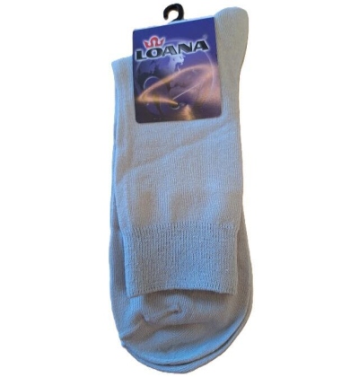 LOANA-52944 MIREK hladké ponožky
