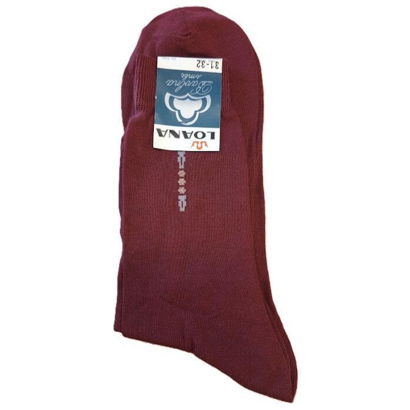 LOANA-53335 VÍNOVÁ SE ZNAKEM