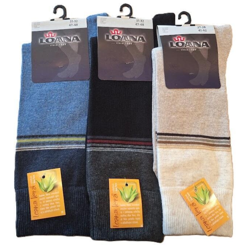 LOANA-53929 s ALOE VERA, proužky