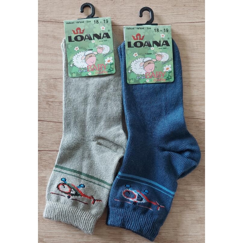 LOANA-83066 VRTULNÍK dětské ponožky