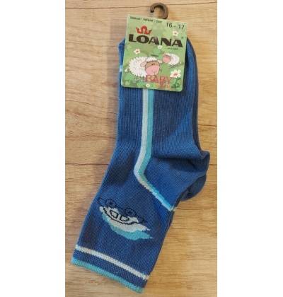 LOANA-83074 AUTÍČKO, dětské ponožky