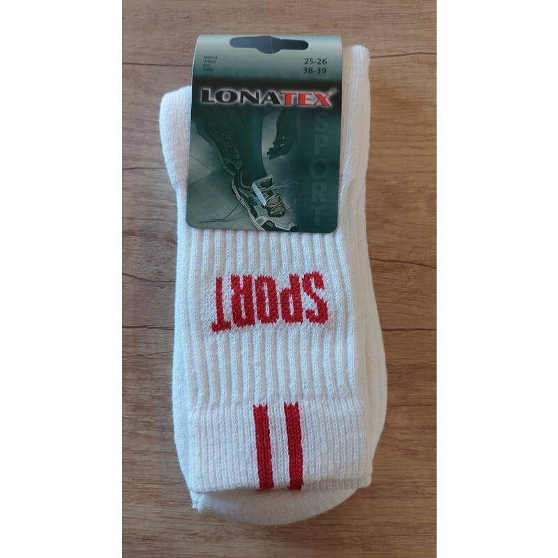 LONATEX-53326,53440 froté, bílé, SPORT