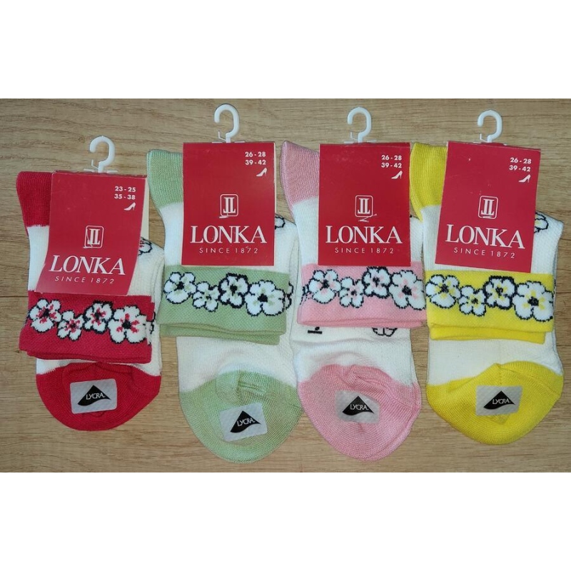 LONKA-FESMART dámské 3/4 ponožky