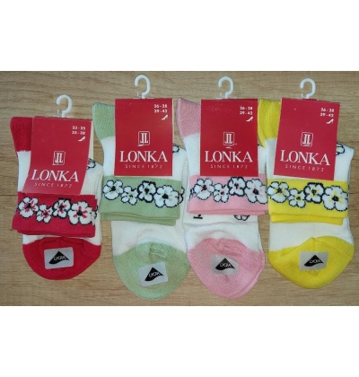 LONKA-FESMART dámské 3/4 ponožky