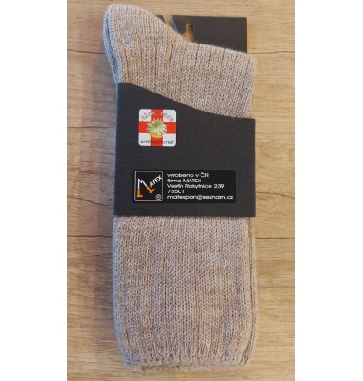 MATEX-ALPAKA aloe antibacteriální ponožky