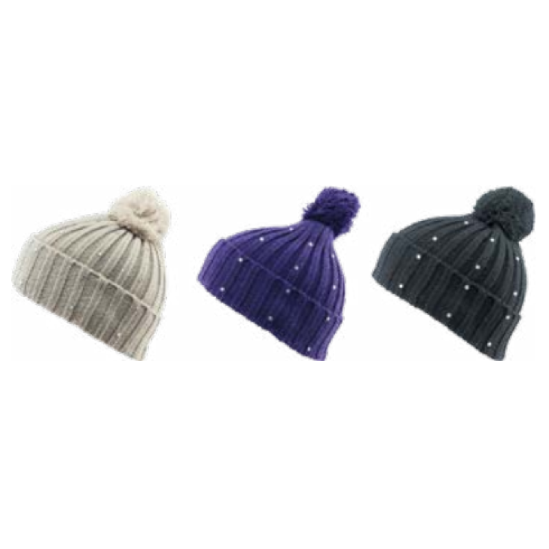 N007 - ČEPICE DÁMSKÁ s korálky