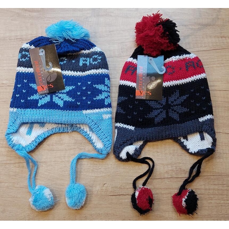 N012 - ČEPICE DĚTSKÁ, hvězdy