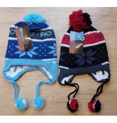 N012 - ČEPICE DĚTSKÁ, hvězdy