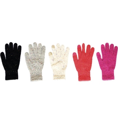 N063 - dámské rukavice tečky