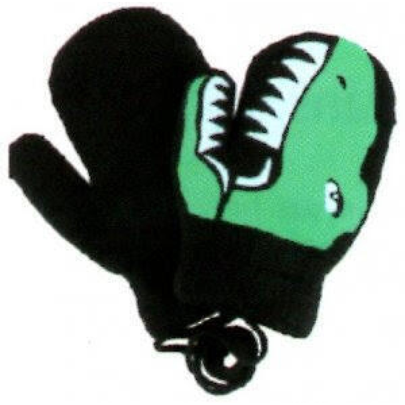 N096 - DĚTSKÉ RUKAVICE DINOSAUR - palčáky