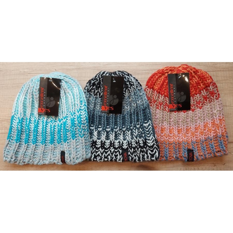 N106 - ČEPICE DÁMSKÁ - ČERNÁ