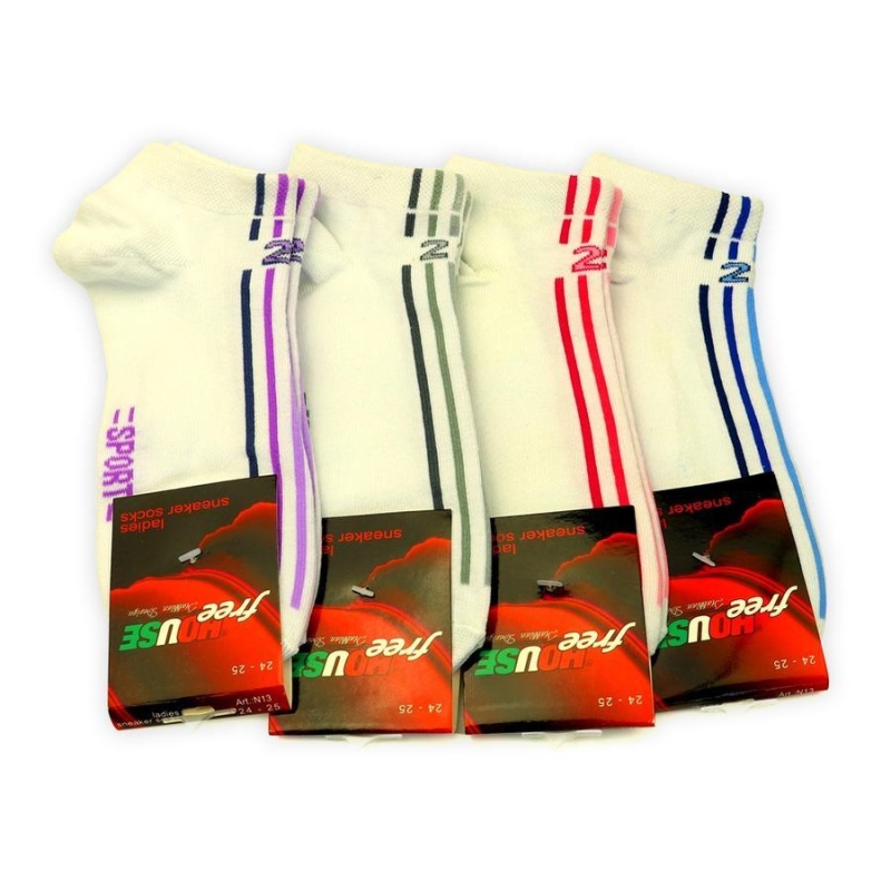 N13 - dámské kotníkové ponožky SPORT,24-25 (37-38)