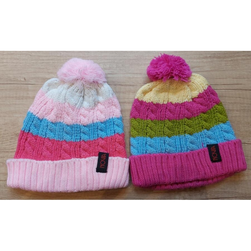 N200 - ČEPICE DĚTSKÁ - SV.RŮŽOVÁ