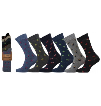 NOVIA-1056 MULTIPACK 6 párů, 41-43 (27-29)