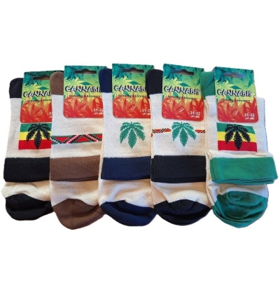 NOVIA-20 P ponožky COMFORT s KONOPÍM