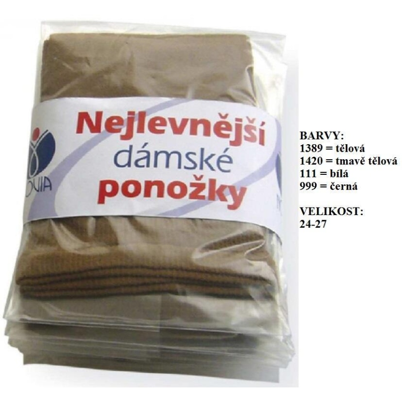 NOVIA-A90 ponožky, jemný svěr lemu