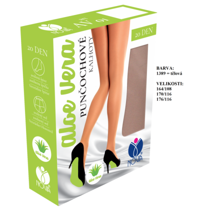 NOVIA-AV01 punčochové kalhoty s Aloe Vera