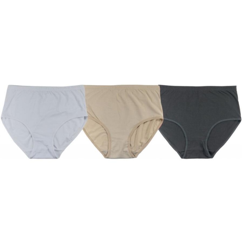 NOVIA B5 - Dámské kalhotky MAMA, 3XL - BÍLÁ