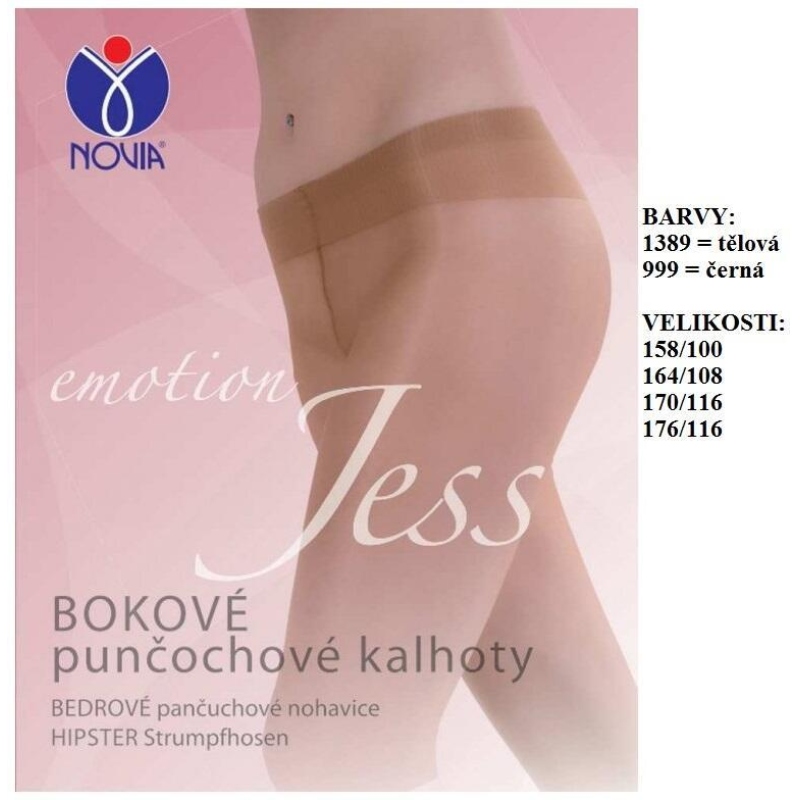 NOVIA-D19 bokové punčochové kalhoty