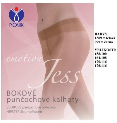 NOVIA-D19 bokové punčochové kalhoty