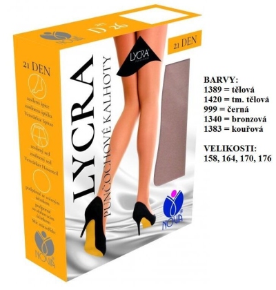 NOVIA-D26 pavučinkové s lycrou