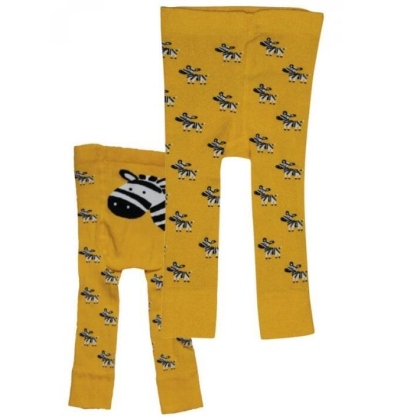 NOVIA-dětské bavlněné legíny, vz.2 ŽL.ZEBRA, 68-74