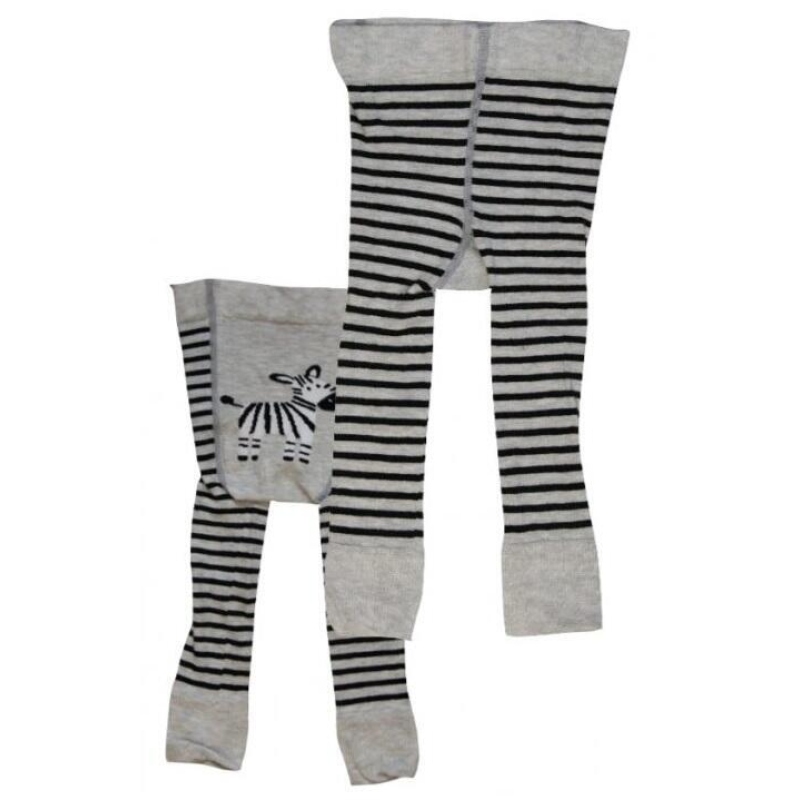 NOVIA-dětské bavlněné legíny, vz.3 ŠE.ZEBRA, 68-74