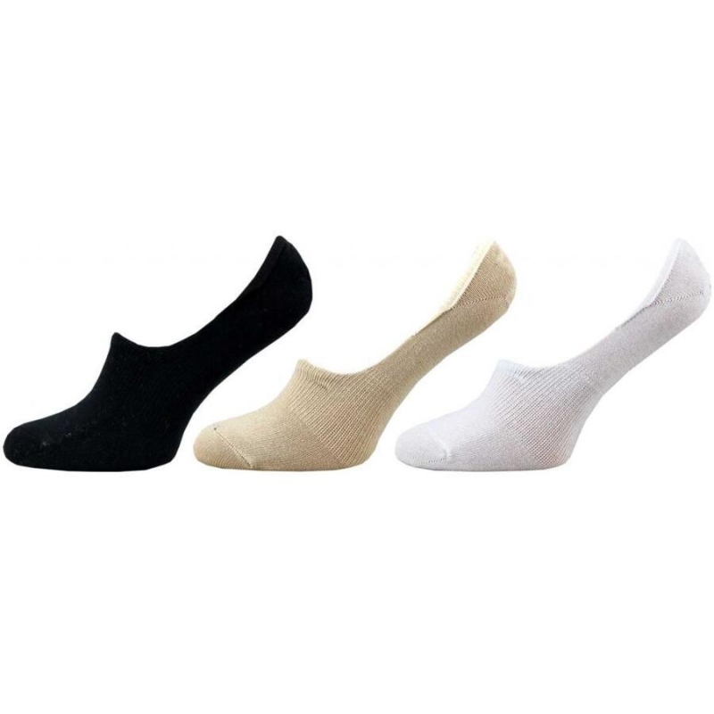 NOVIA-I-5 Fashion Invisible 3pack, 35-38 BÉŽOVÁ